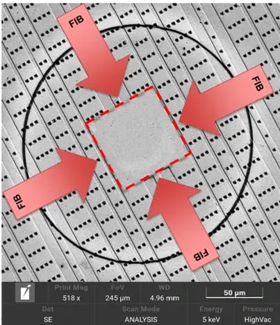 2_Low Angle Polishing FIB milling strategy_1x